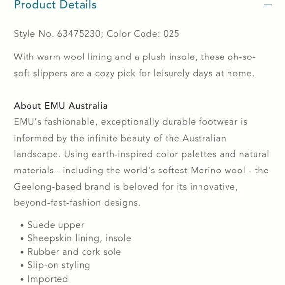 Emu Monch Slippers - Camel - Picture 5 of 10